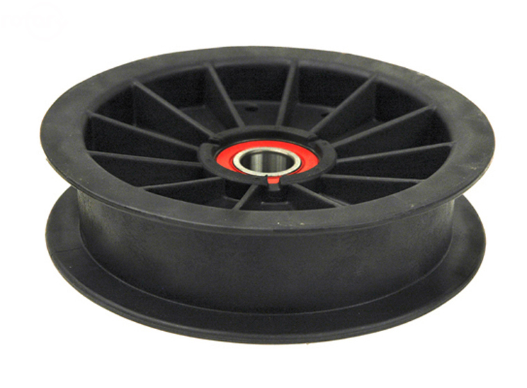 2 Pack Flat Idler Pulley - Replacement For Exmark Toro 109-3397 Quest 74812 74815 74820 74914